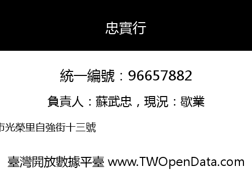 忠實行