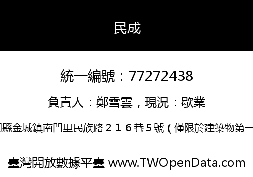 民成