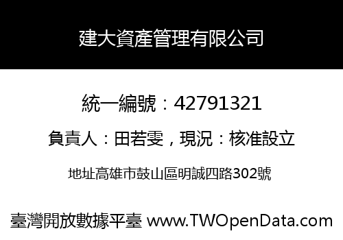 建大資產管理有限公司