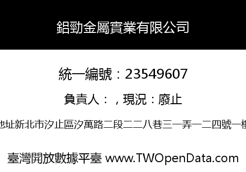 鋁勁金屬實業有限公司