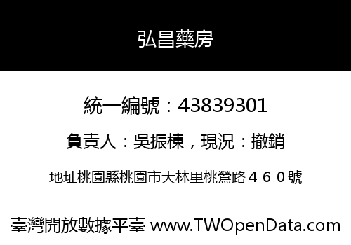 弘昌藥房