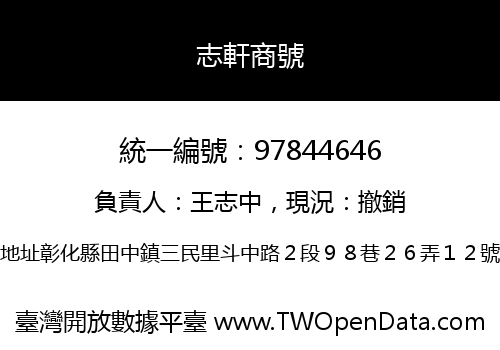 志軒商號