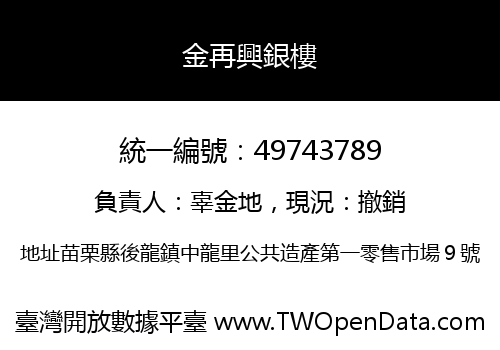 金再興銀樓