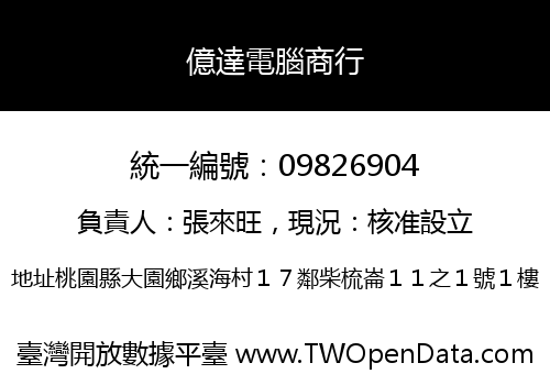 億達電腦商行
