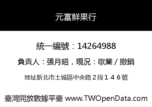 元富鮮果行