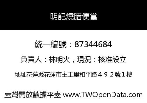 明記燒腊便當
