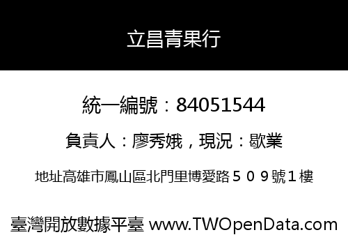 立昌青果行
