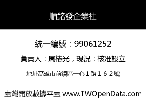 順銘發企業社