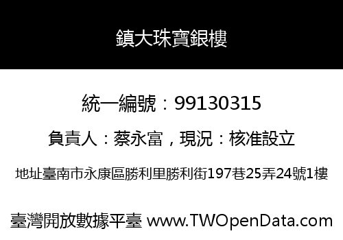 鎮大珠寶銀樓