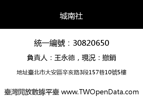 城南社