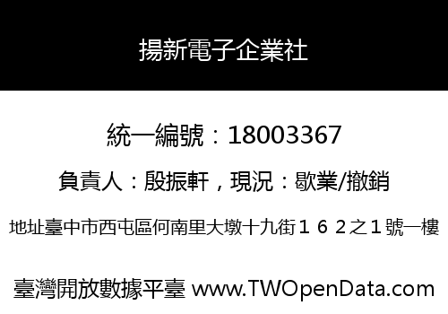 揚新電子企業社