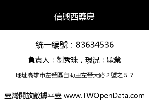 信興西藥房