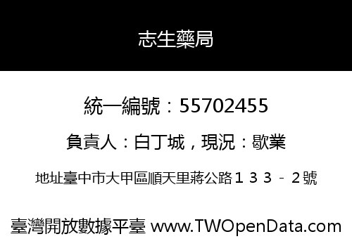 志生藥局