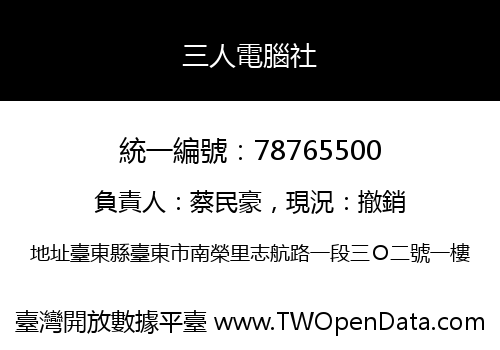 三人電腦社