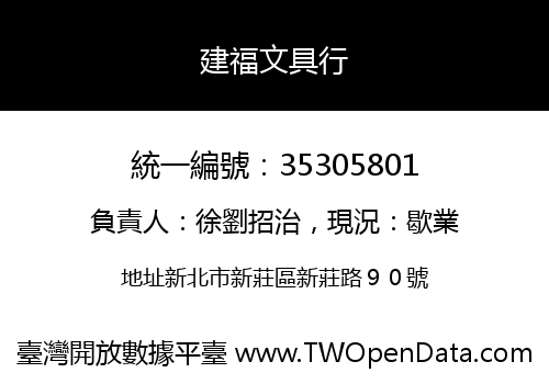 建福文具行
