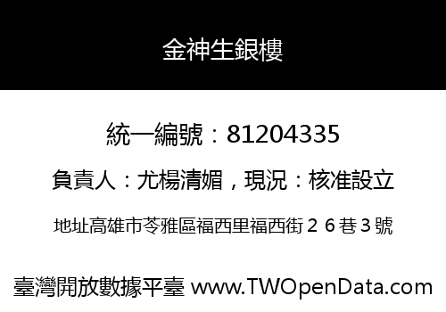 金神生銀樓