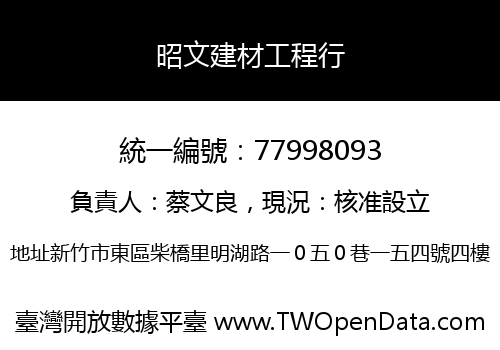 昭文建材工程行