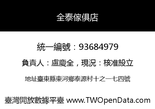 全泰傢俱店