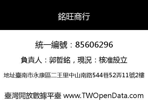 銘旺商行