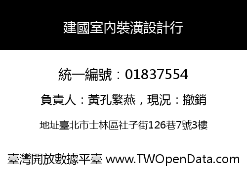建國室內裝潢設計行