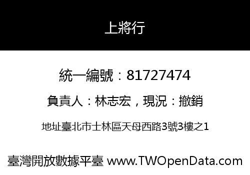 上將行