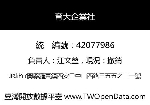 育大企業社