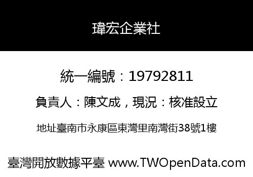 瑋宏企業社