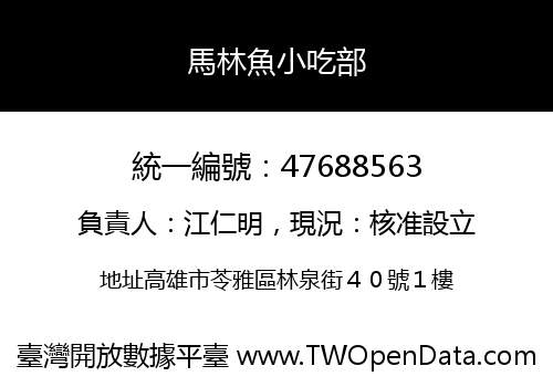 馬林魚小吃部