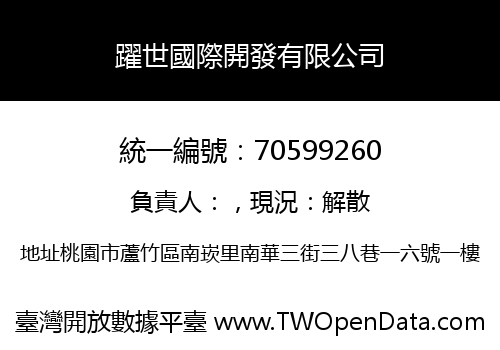 躍世國際開發有限公司