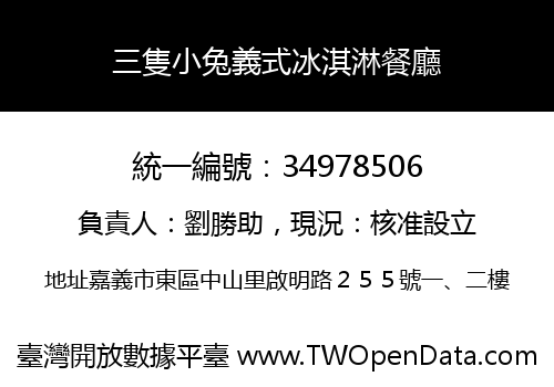 三隻小兔義式冰淇淋餐廳