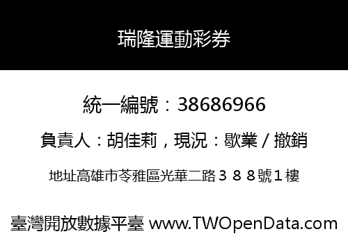 瑞隆運動彩券