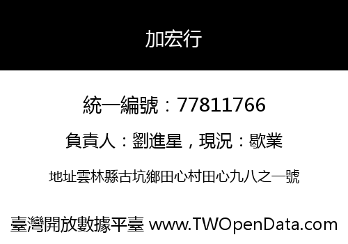 加宏行