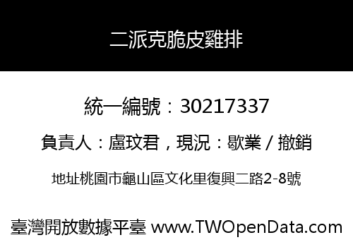 二派克脆皮雞排