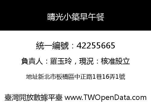 晴光小築早午餐