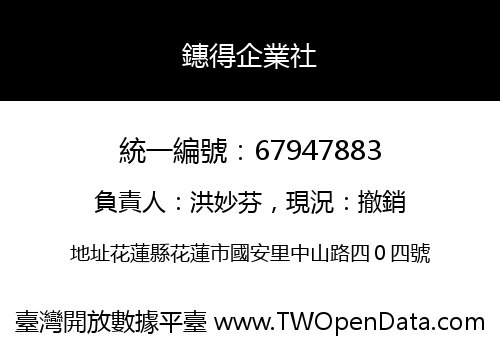 鏸得企業社