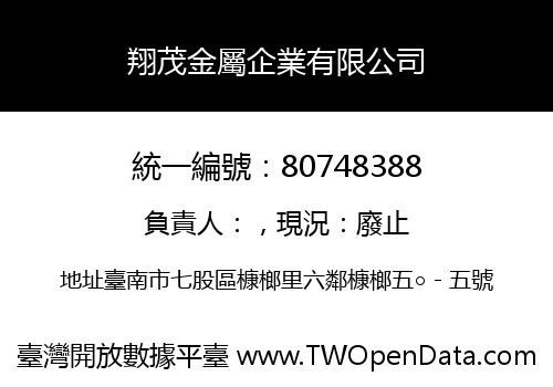 翔茂金屬企業有限公司
