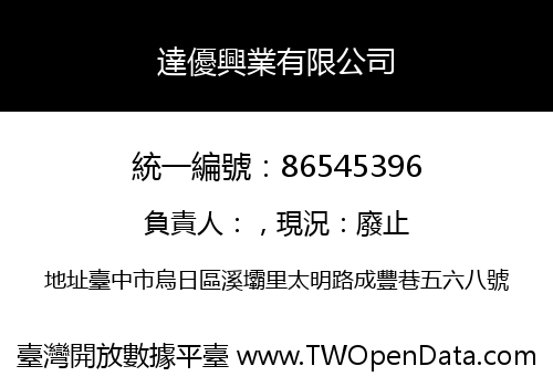 達優興業有限公司