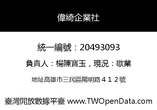 偉綺企業社