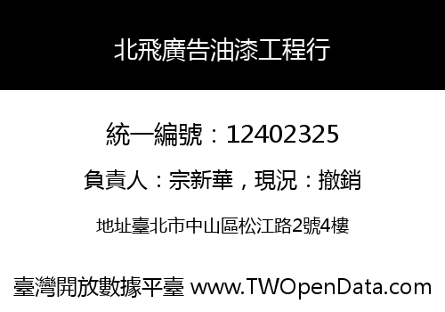 北飛廣告油漆工程行