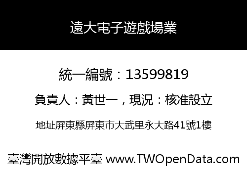 遠大電子遊戲場業