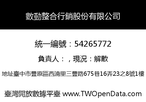 數動整合行銷股份有限公司