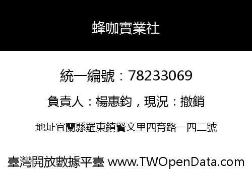 蜂咖實業社