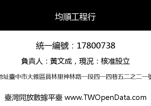均順工程行