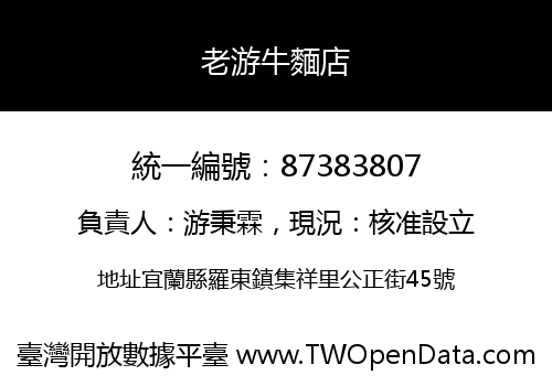 老游牛麵店