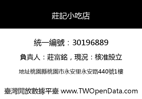 莊記小吃店