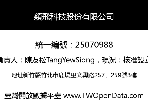 穎飛科技股份有限公司