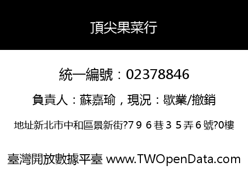 頂尖果菜行