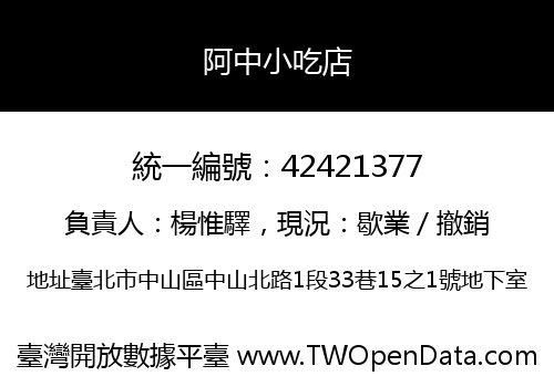 阿中小吃店