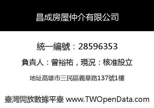 昌成房屋仲介有限公司