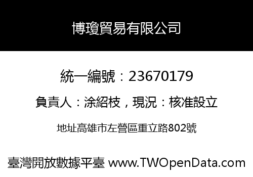 博瓊貿易有限公司